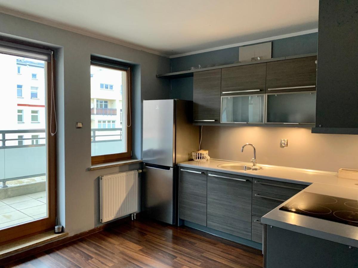 Uroczy Apartament W Centrum Miasta Шчечин Екстериор снимка